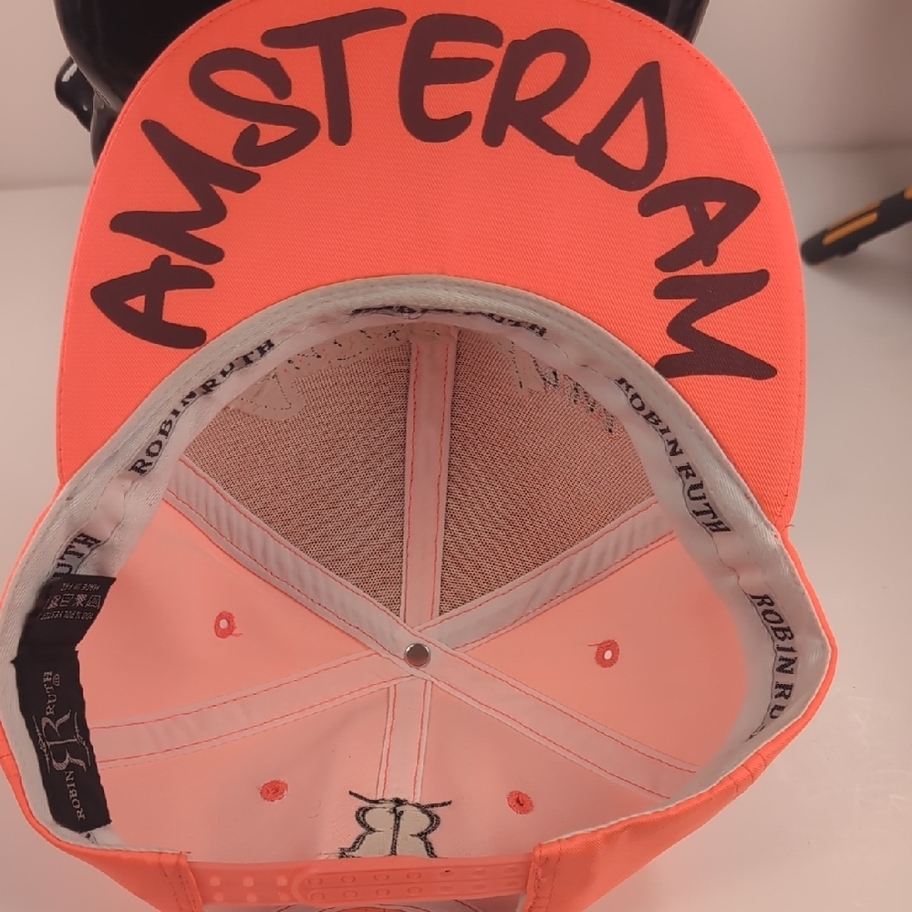 Robin Ruth Script Neon Amsterdam Cap - Picture 9 of 12